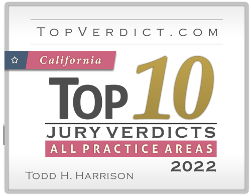 Top 10 Jury Verdicts All Practice Area Todd H. Harrison